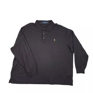 Polo by Ralph Lauren Men's Rugby Casual Golf Long  Sleeve Shirt XXL